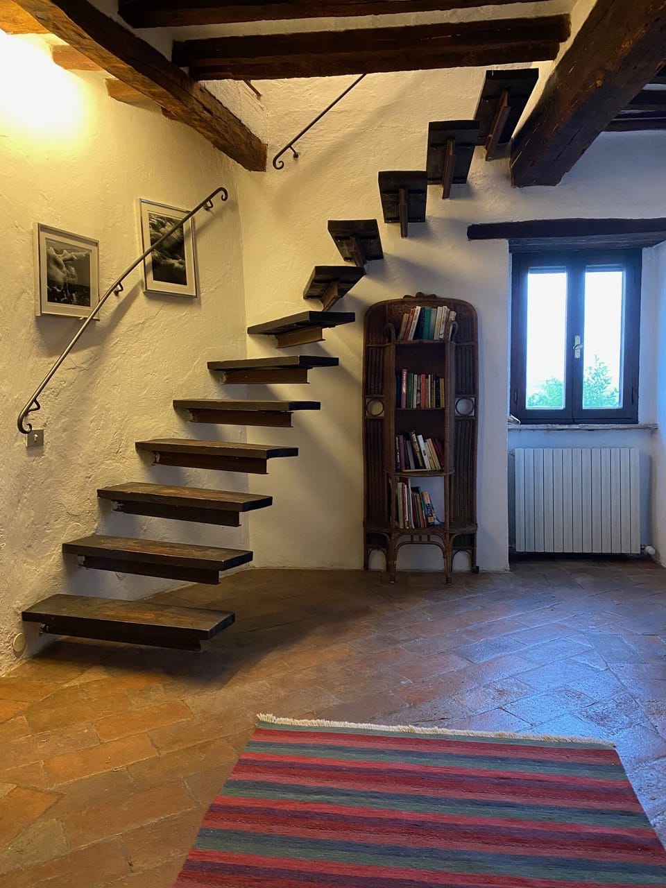 New banister to mansard