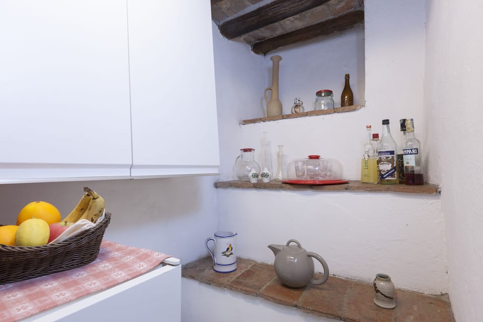 Pantry off kitchen
