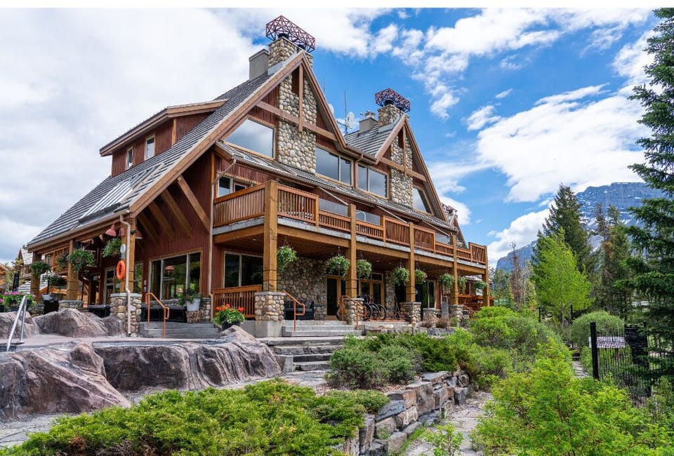 Escape to luxury at Hidden Ridge Resort in Banff with stunning mountain views and a cozy mountain retreat.