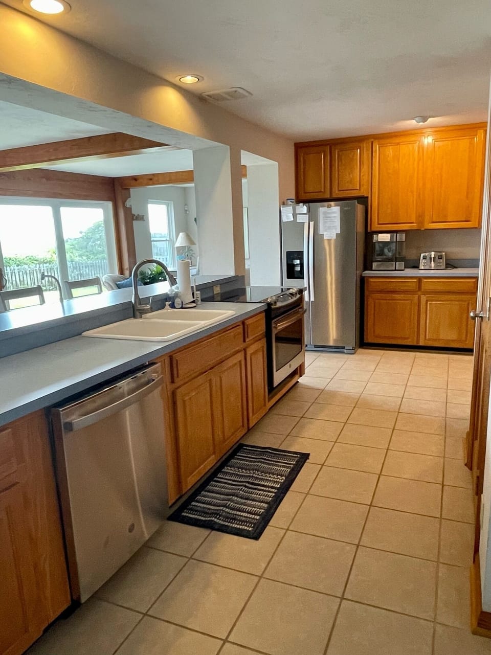 Kitchen with amazing view!