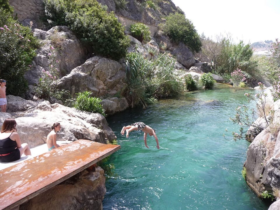 Fonts De Algar. Great for summer swimming. Children love it. Just 25kms away