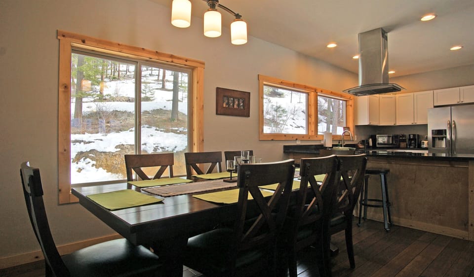 Cook, gather, eat, laugh, enjoy the view!