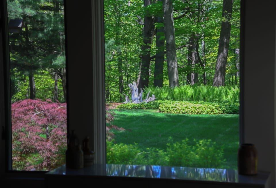 view from master bedroom