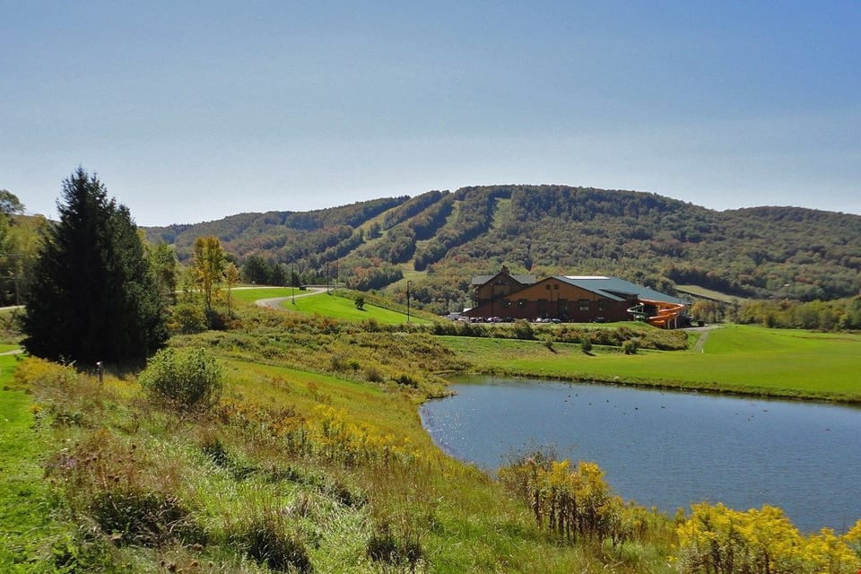 Hope Lake in the Finger Lakes region