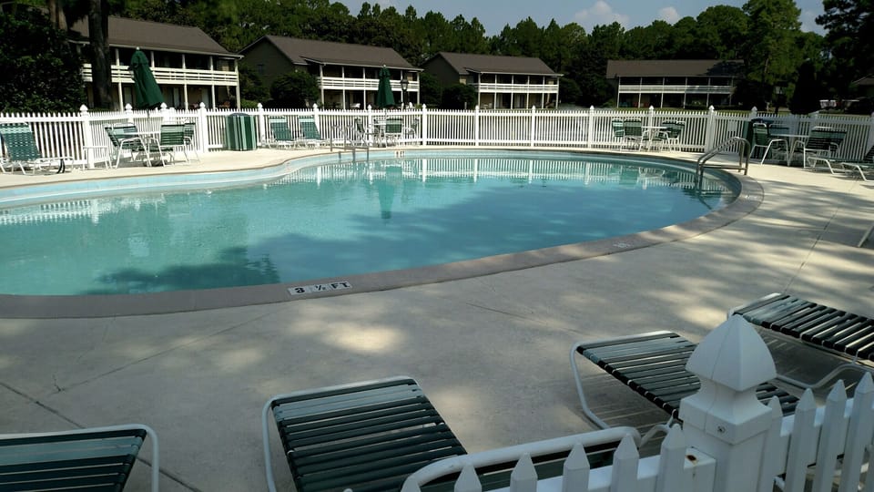 Another pool, located just steps away from our condo. Next to Golden Pond. 