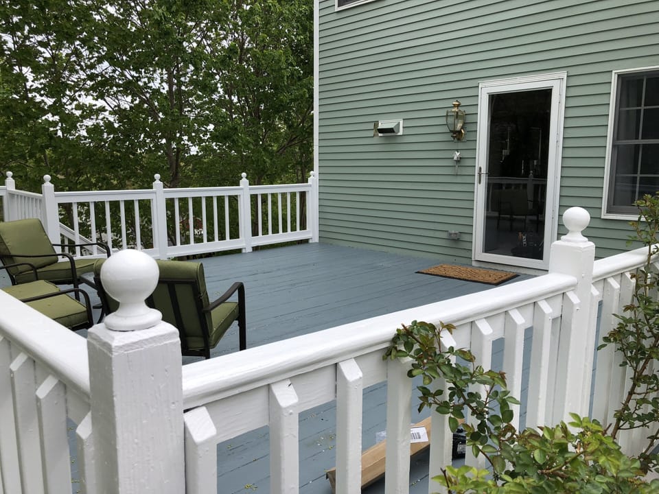 Outdoor Deck side view