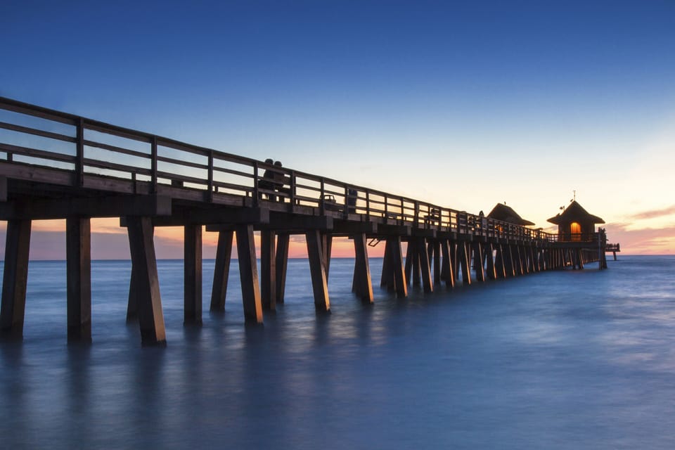 Sunset at the Famous Naples Pier