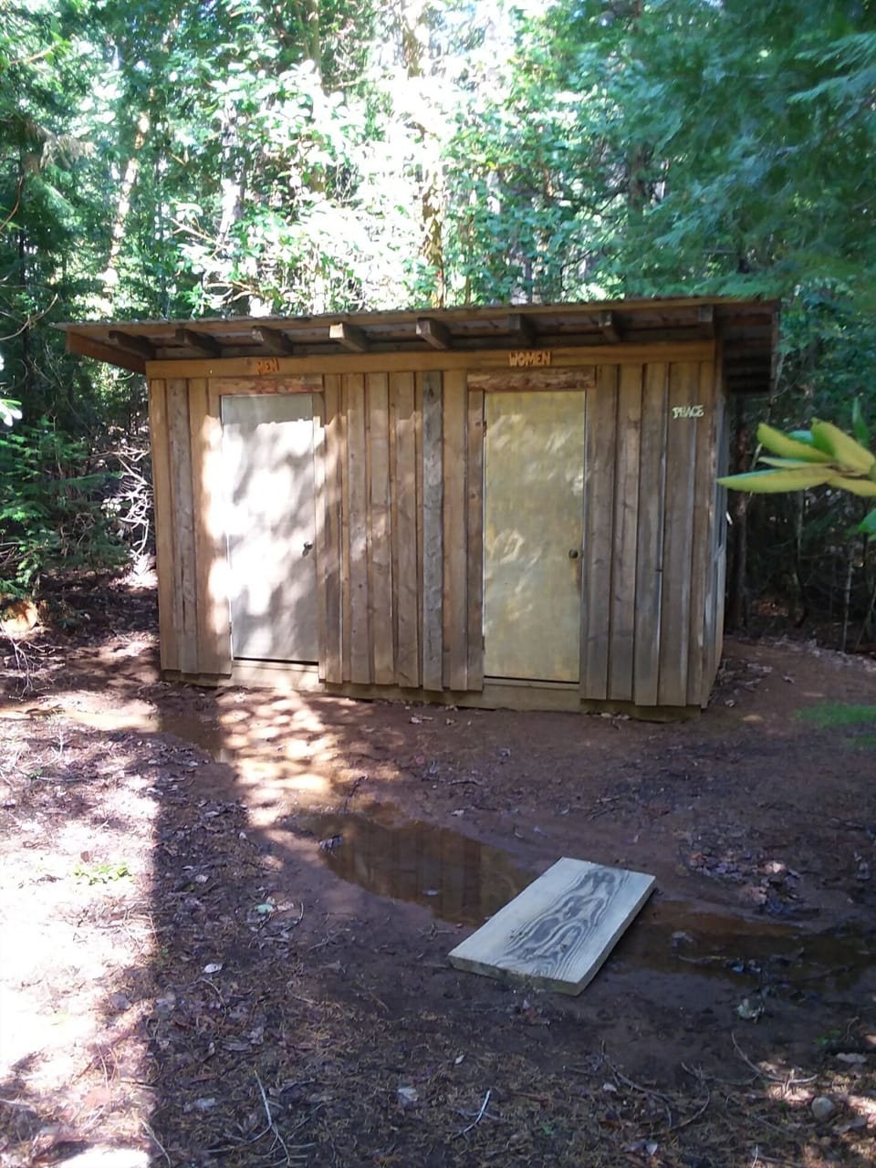 2 Stall Outhouse 