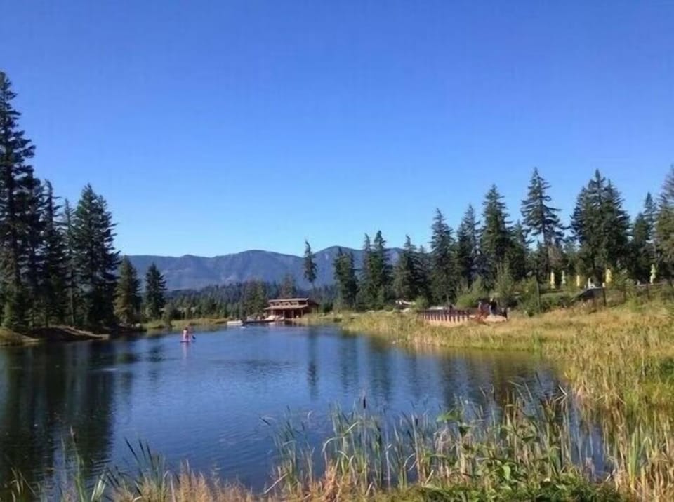 Suncadia Pond (just across the street)