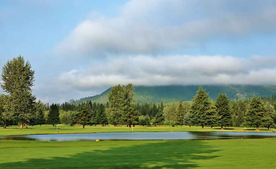 18-hole golf course view
