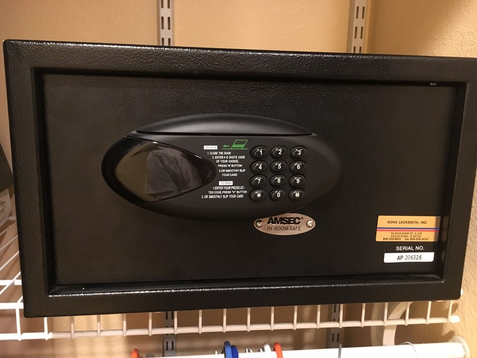 In-room safe