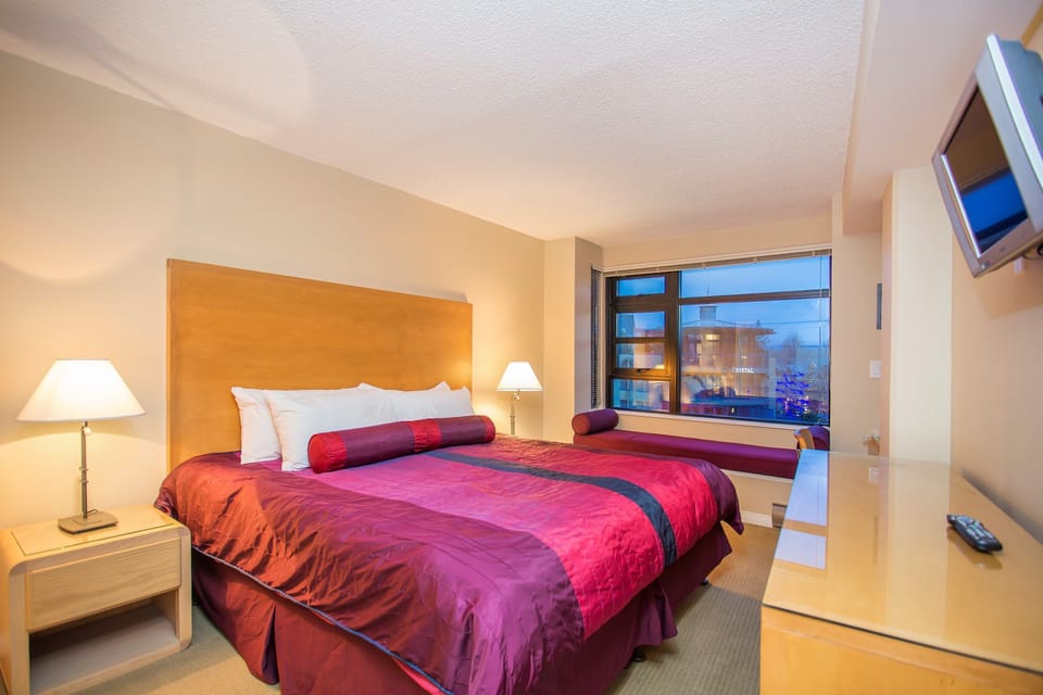 Get a good night sleep in one of the spacious bedrooms.