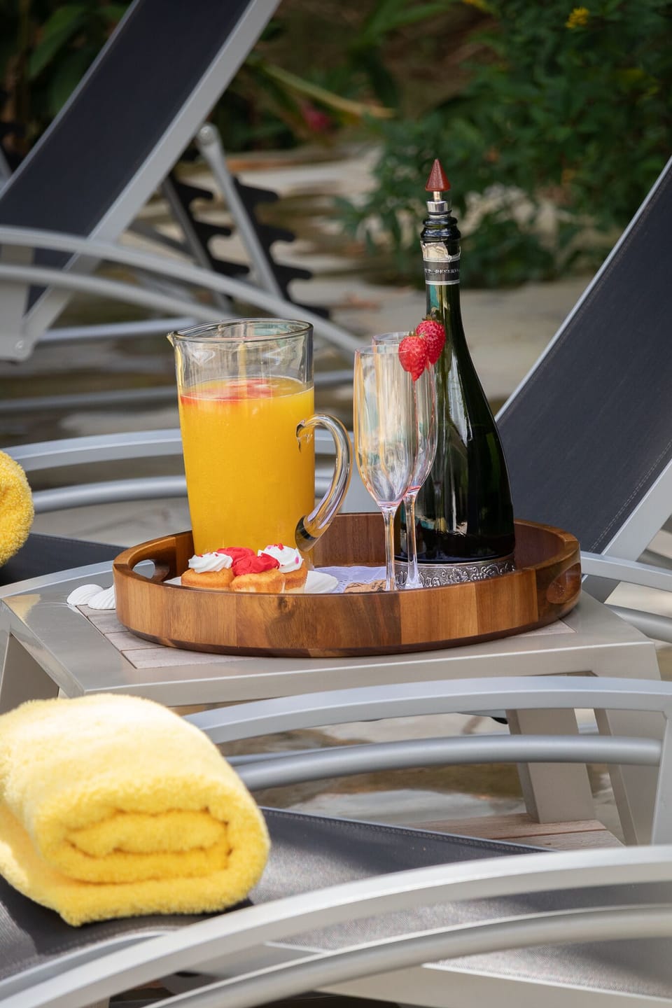 One option to start your day in your Caribbean Family Retreat