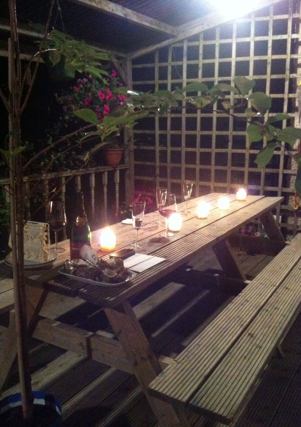 Outdoor dining