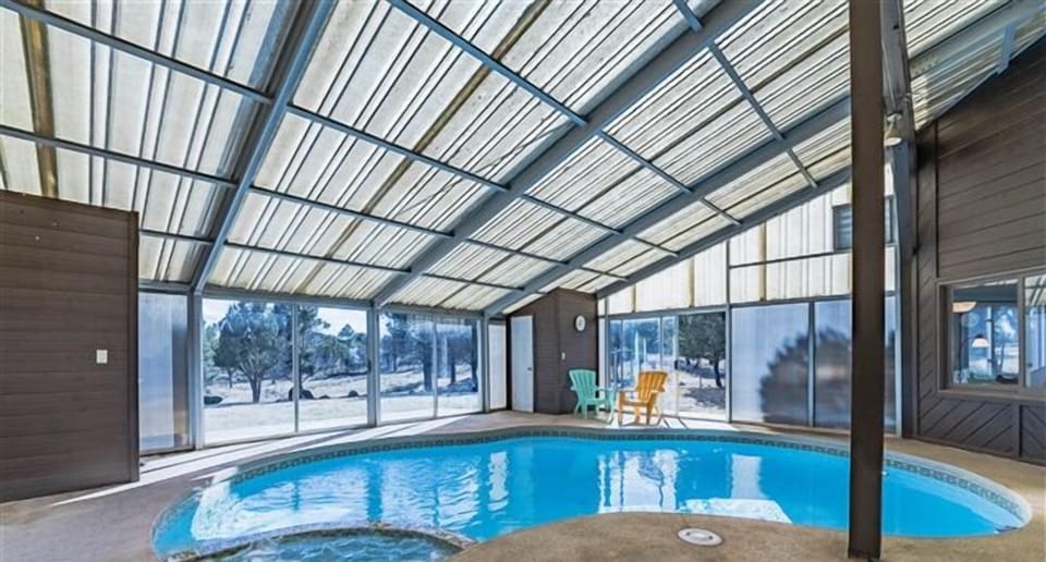 Enjoy a swim in the indoor pool!