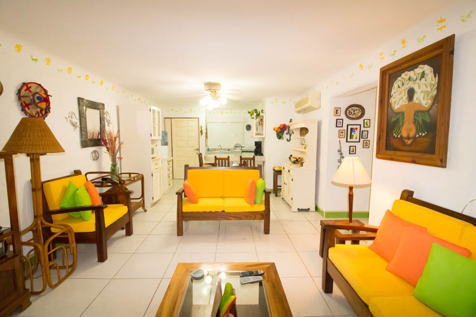 Loma del mar C-12, Living room. (MyPvRentals)