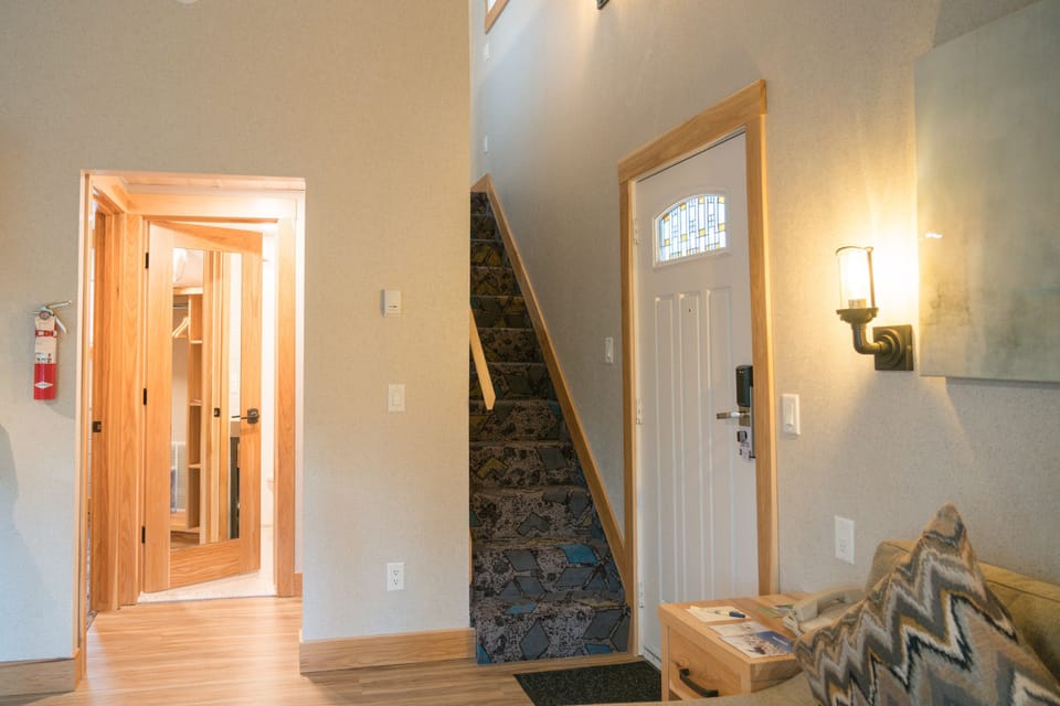 Enjoy the warm and cozy decor.
