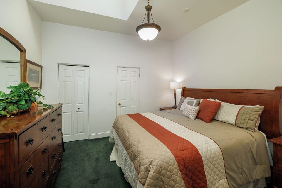 Have a good night's rest |  King-Sized Bed | Main Level