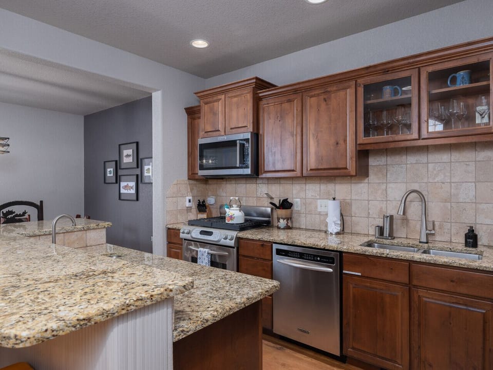 Kitchen with Stainless Appliances