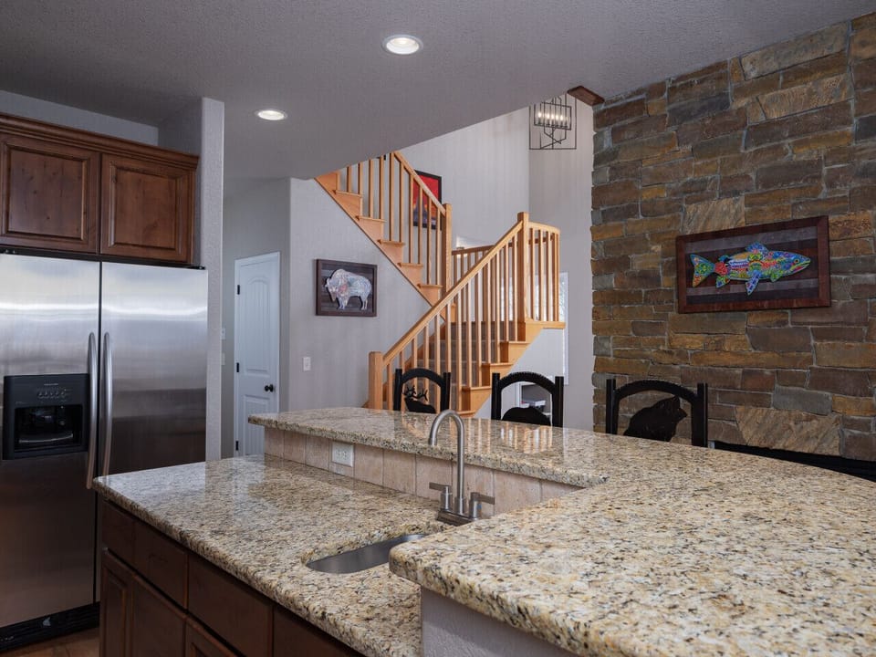 Kitchen with Stainless Appliances