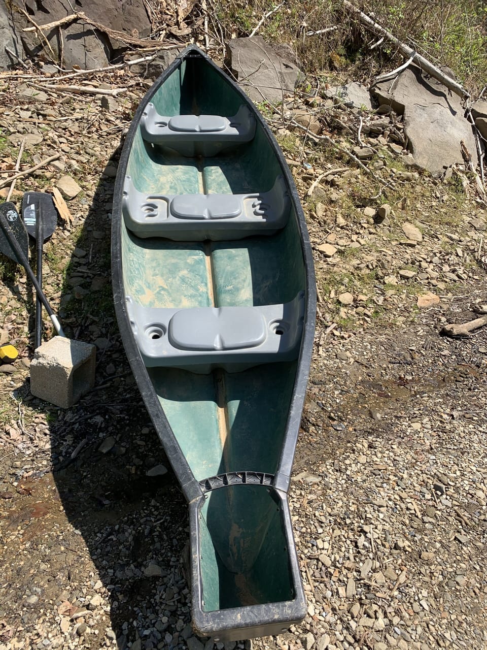 No life jackets provided.  