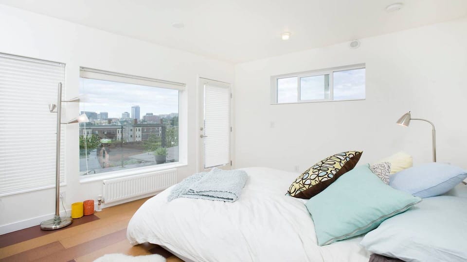 City views from master suite looking Northwest.