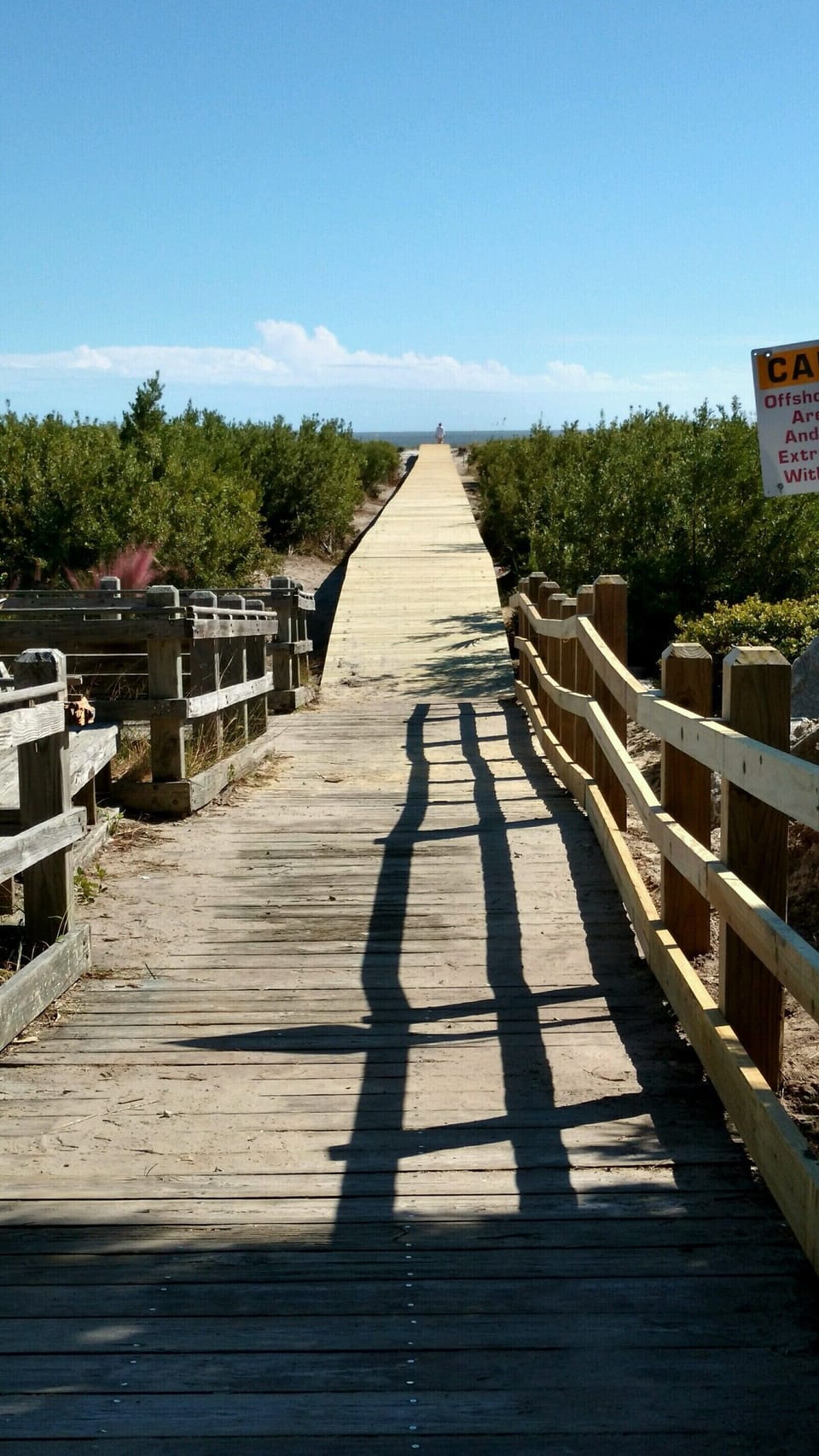 Boardwalk 2 houses away