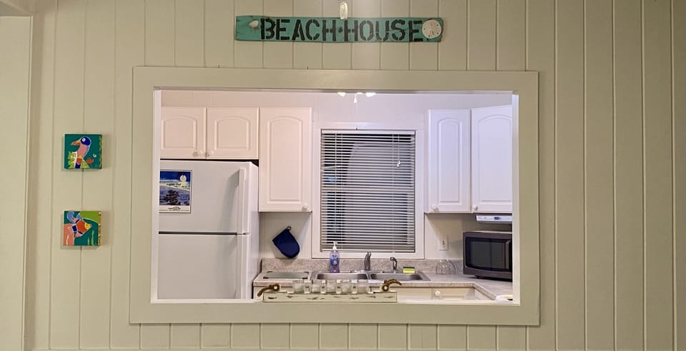 Pass-thru View into the Kitchen