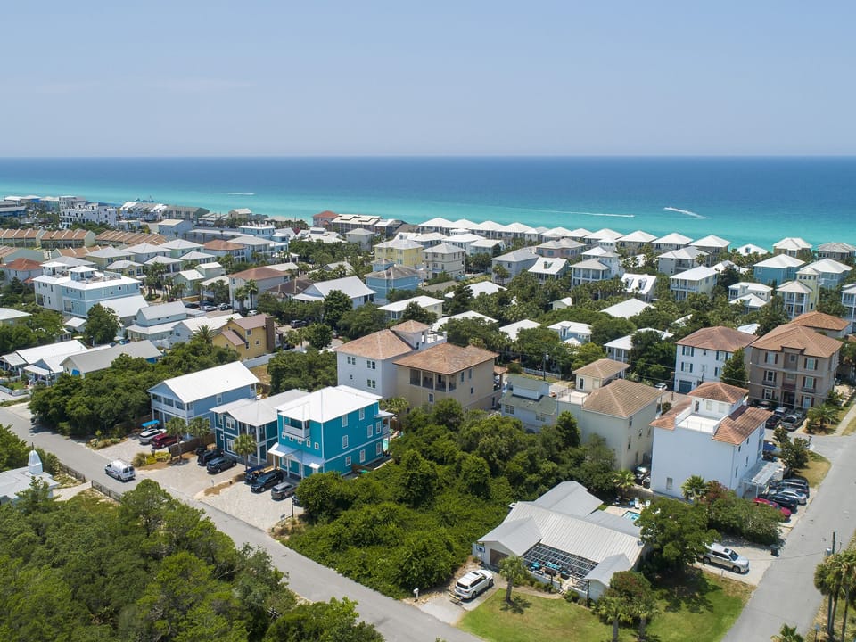 Aerial View of Neighborhood