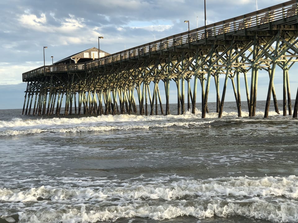 The beautiful Garden City Pier!
