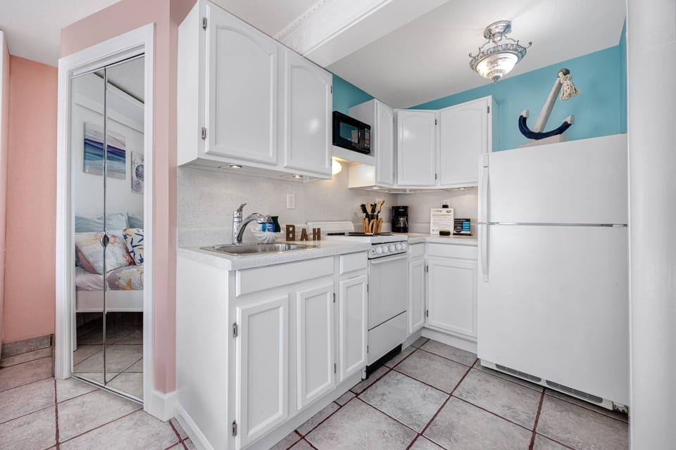 Kitchen Offers Basic Cookware and Dining Essentials