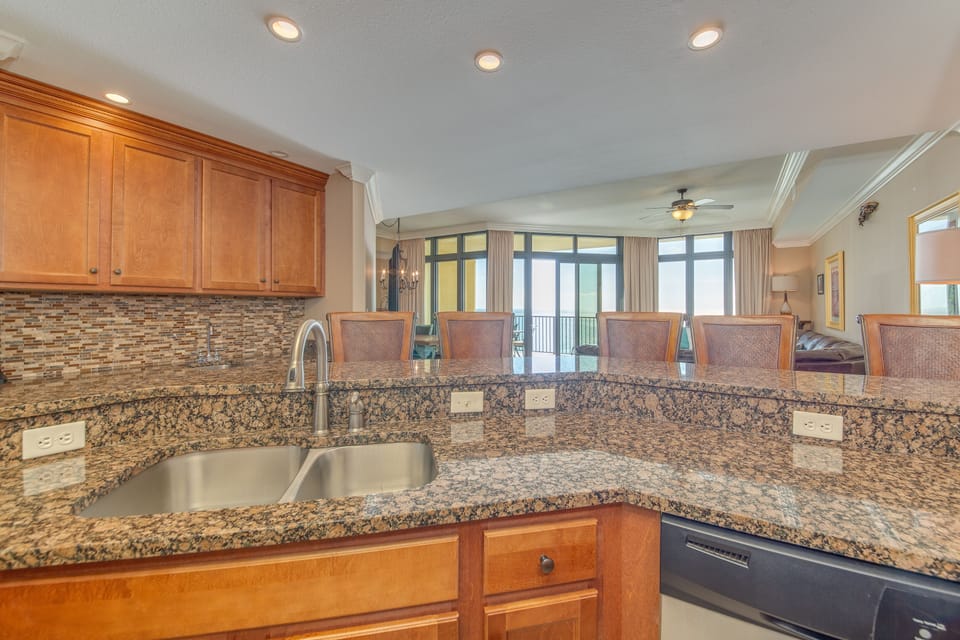 View from the kitchen