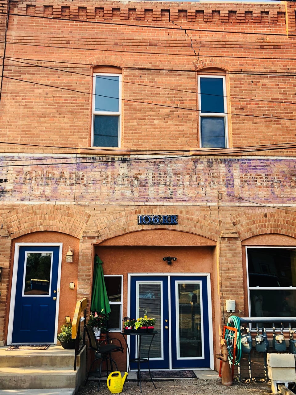 Front of building