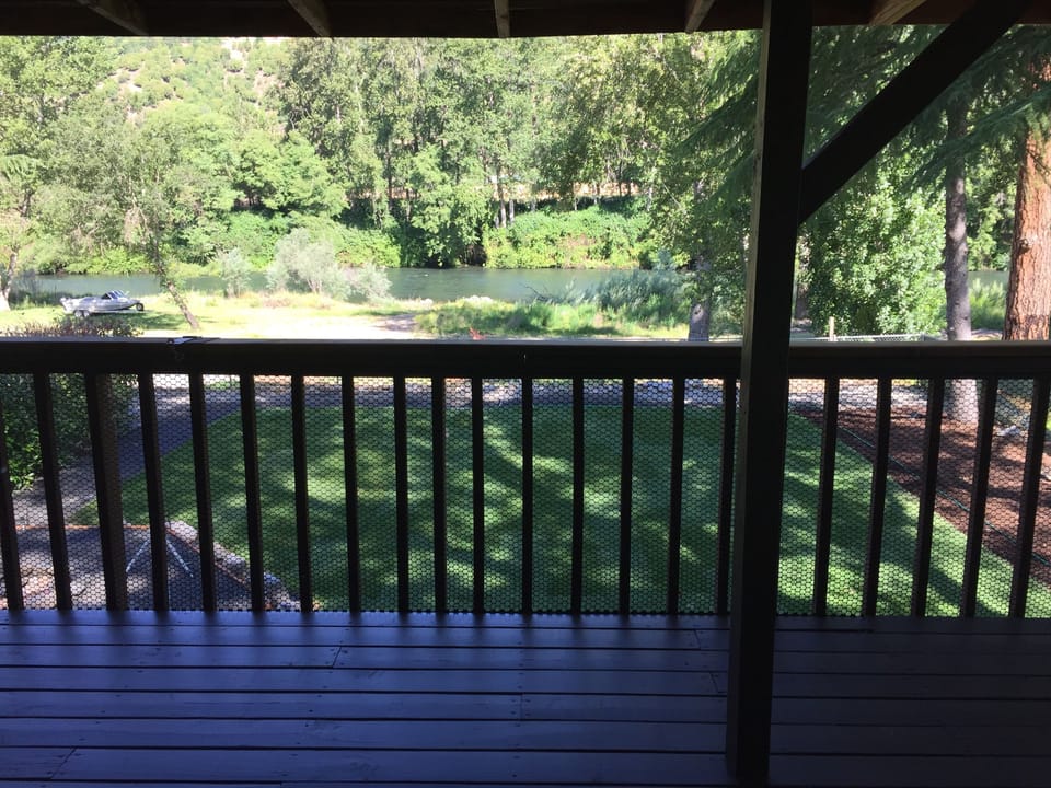 View from the back deck.