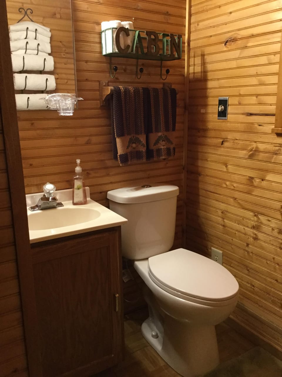 Bath with shower stall