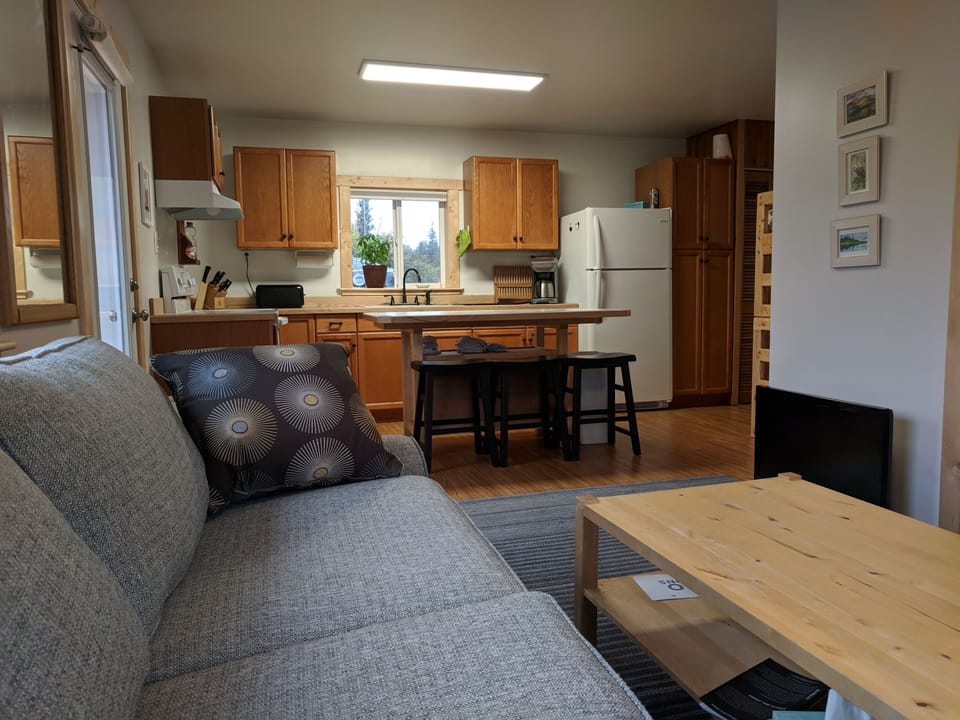 Living room & kitchen