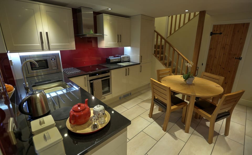 Kitchen with granite worktops