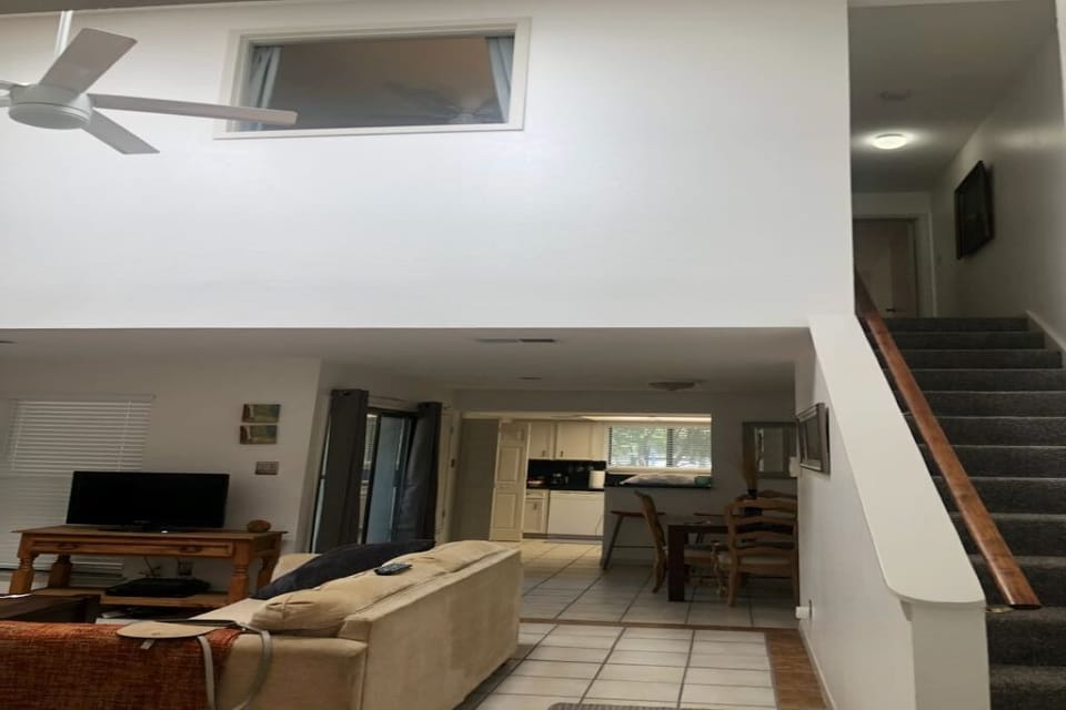 Unit A - Living Room, Dining Room, Kitchen area downstairs