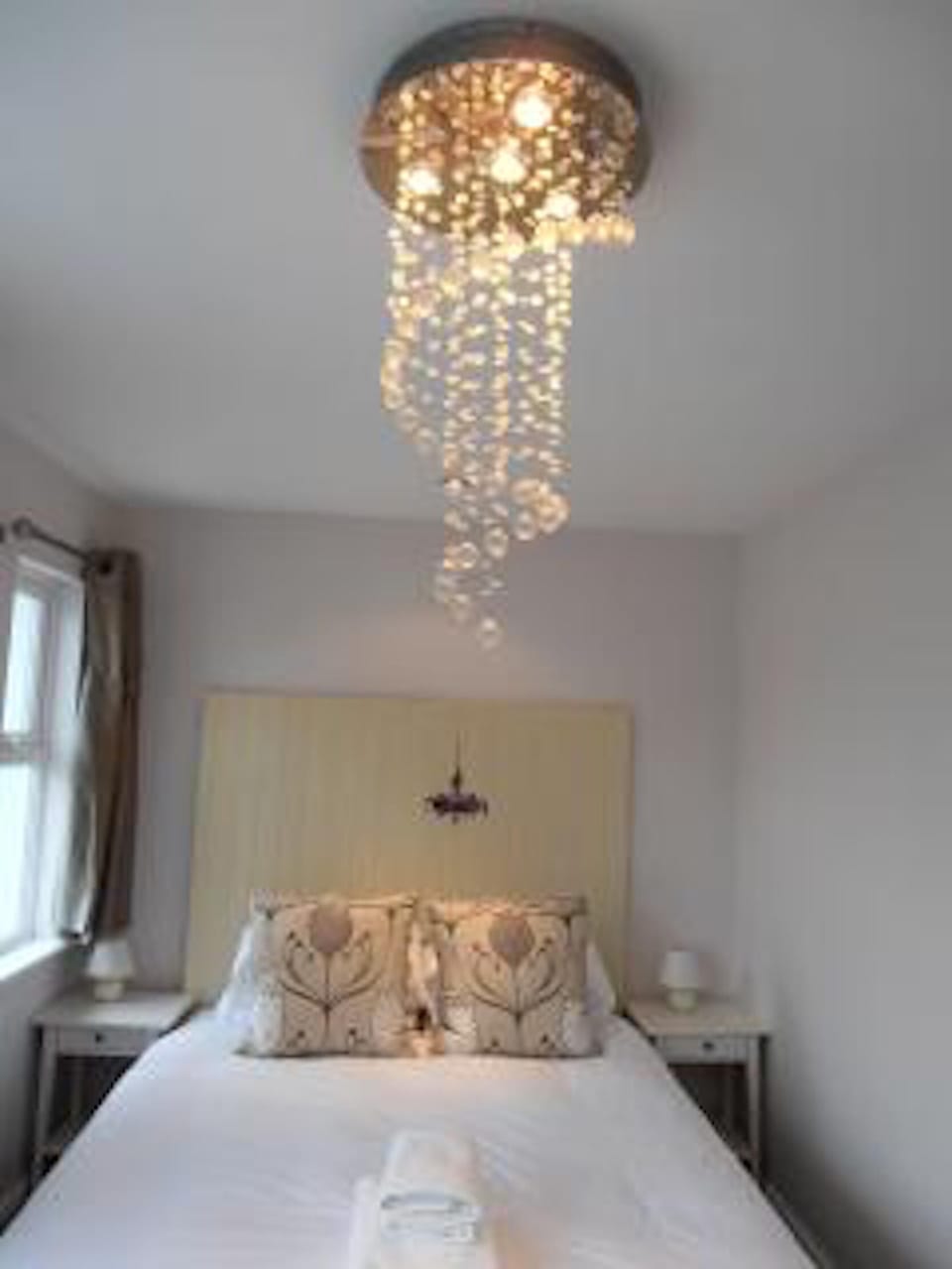 Bedroom 4 with sauna and shower. sleeps 2. Can be double or twin
