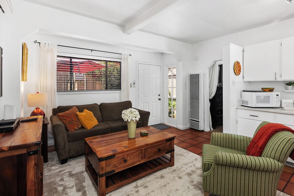 Living room with double Hide-A-Bed