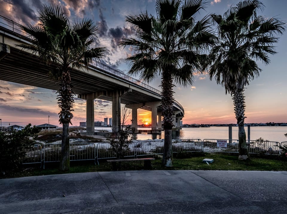 Sunset at Cobalt Restaurant