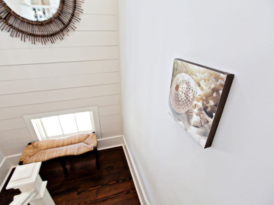 Stairwell to the first floor