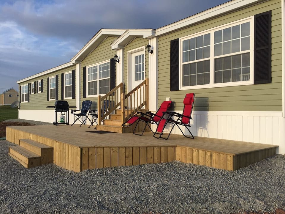 The sundeck and deck chairs makes an excellent place to relax