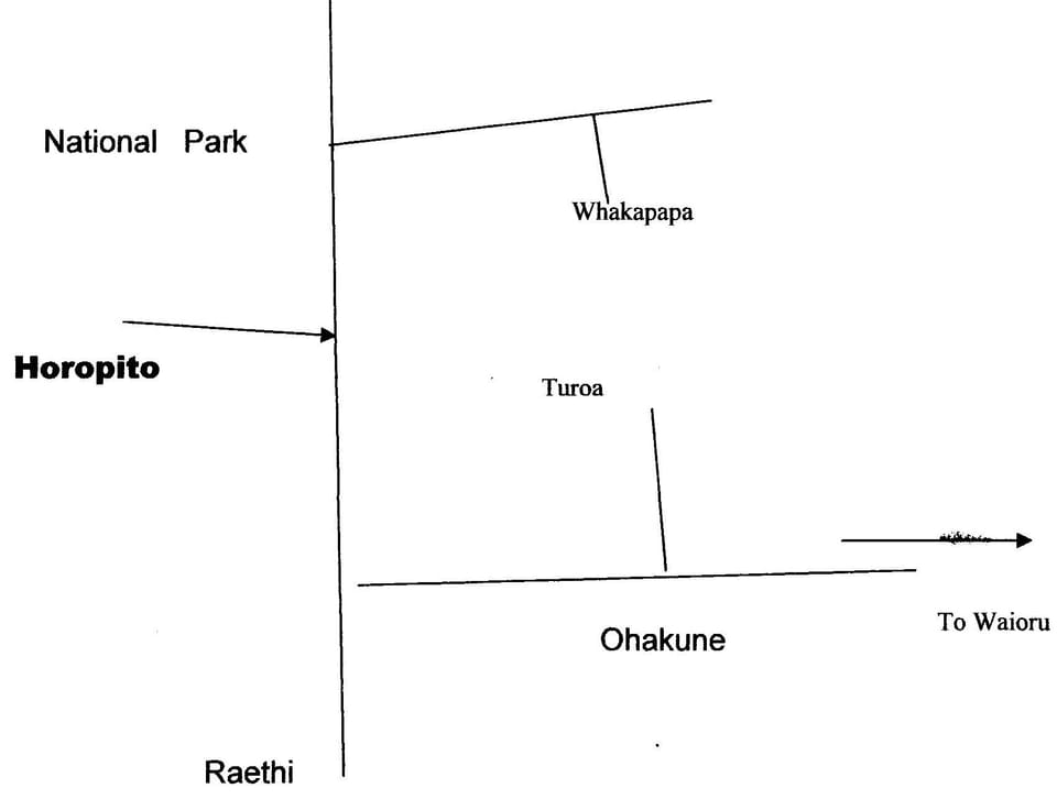 map of location and ski fields