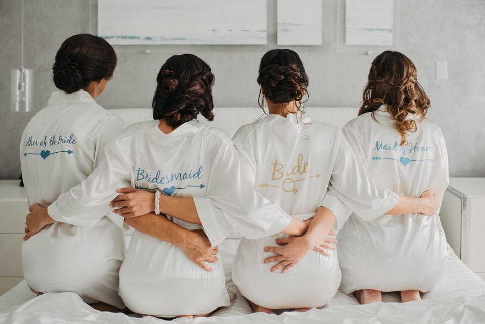 The Bride at the Master Bedroom
