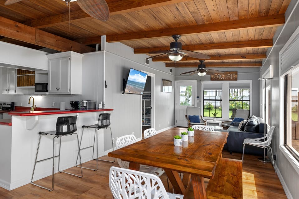 Main Living Room and Dining Area