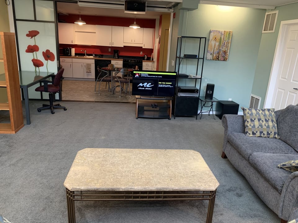 Lower-Level living room looking toward kitchen