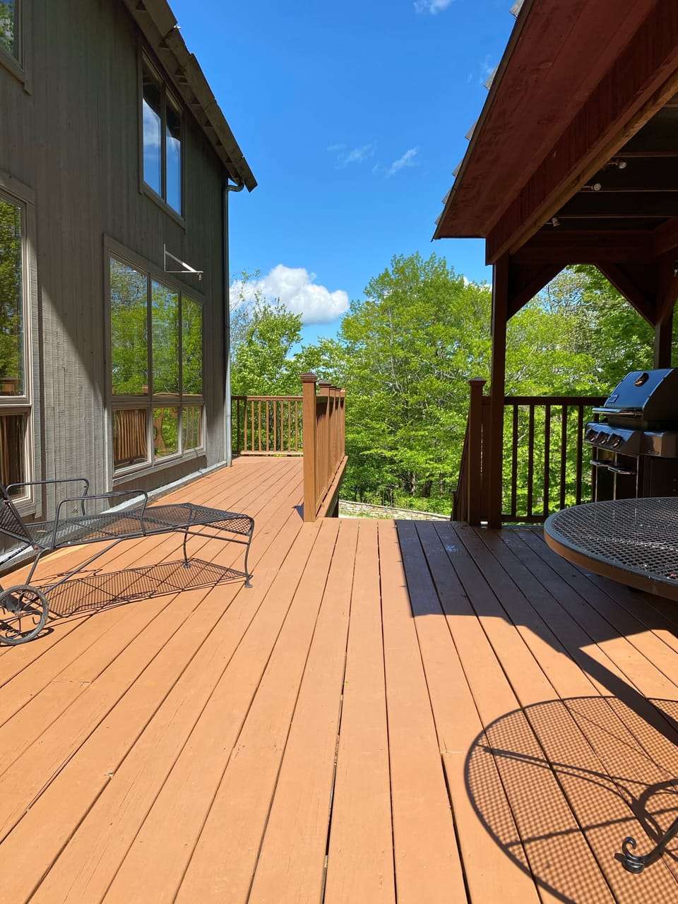 Back deck