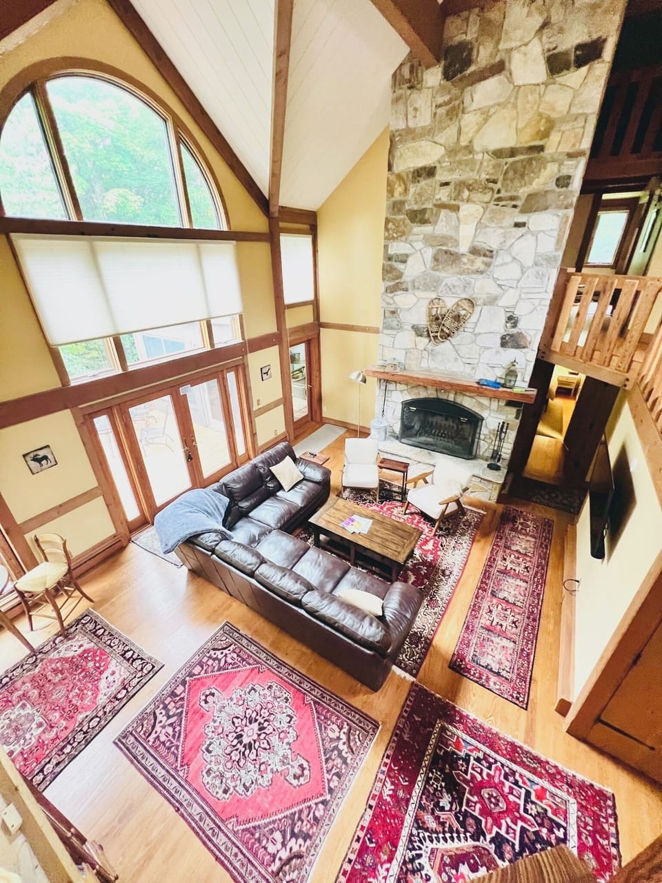 Living room and main level