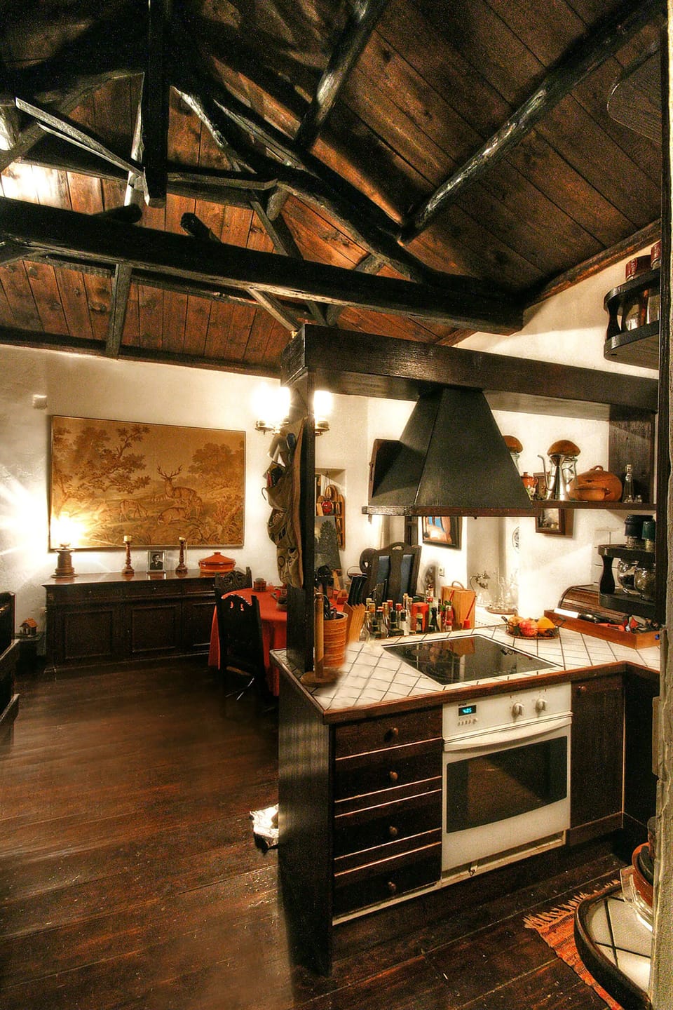 Kitchen and oven